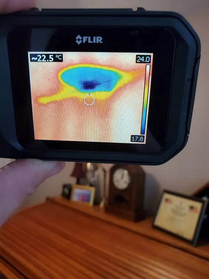 Thermal imaging inspection for water damage in Horizon City